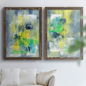 Sweet Things I - Barnwood Framed Canvas Set