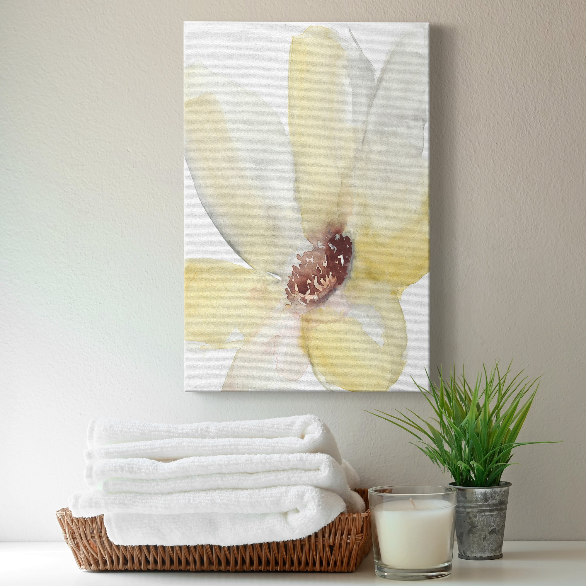 Lush Flower II Premium Gallery Wrapped Canvas - Ready to Hang