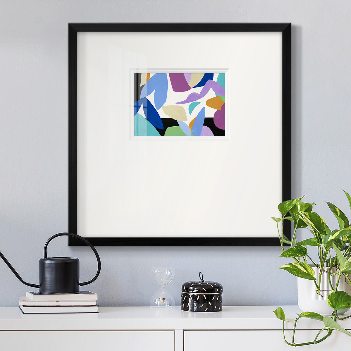 Ode to Matisse II Premium Framed Print Double Matboard