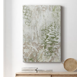 Pinecone Fresco II Premium Gallery Wrapped Canvas - Ready to Hang