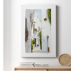 Bougainvilla Alley II - Canvas Art Print