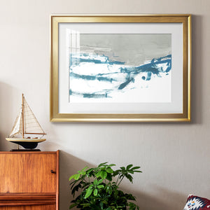 Meta Land III - Modern Framed Art Print