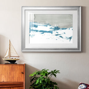 Meta Land II - Modern Framed Art Print