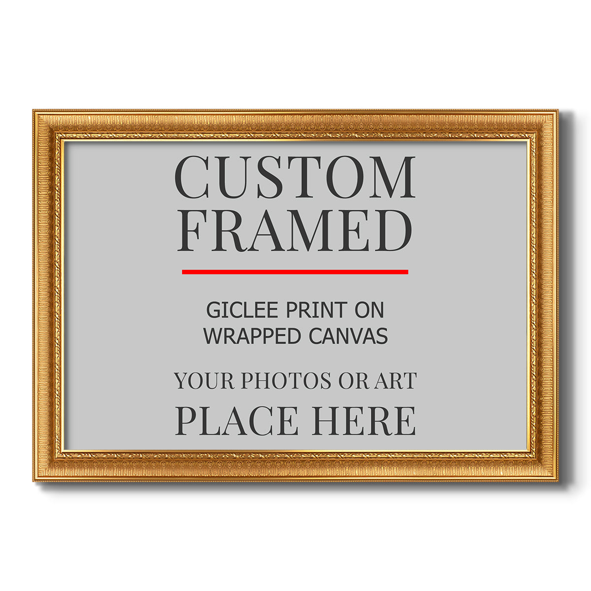 Custom Frame Shop Canvas