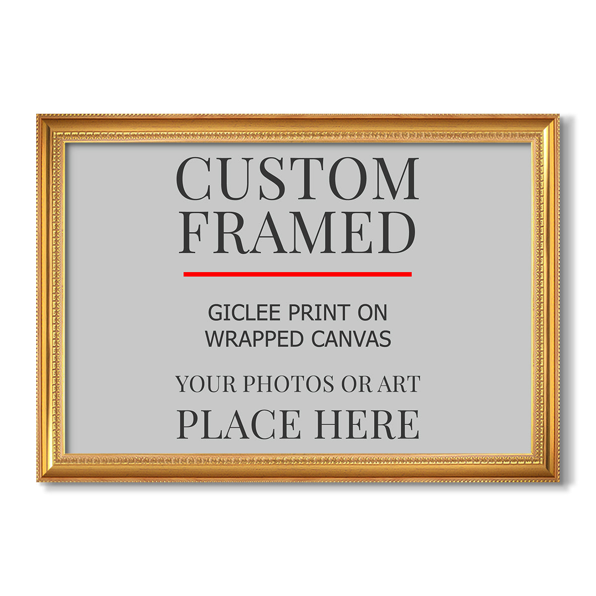 Custom Frame Shop Canvas