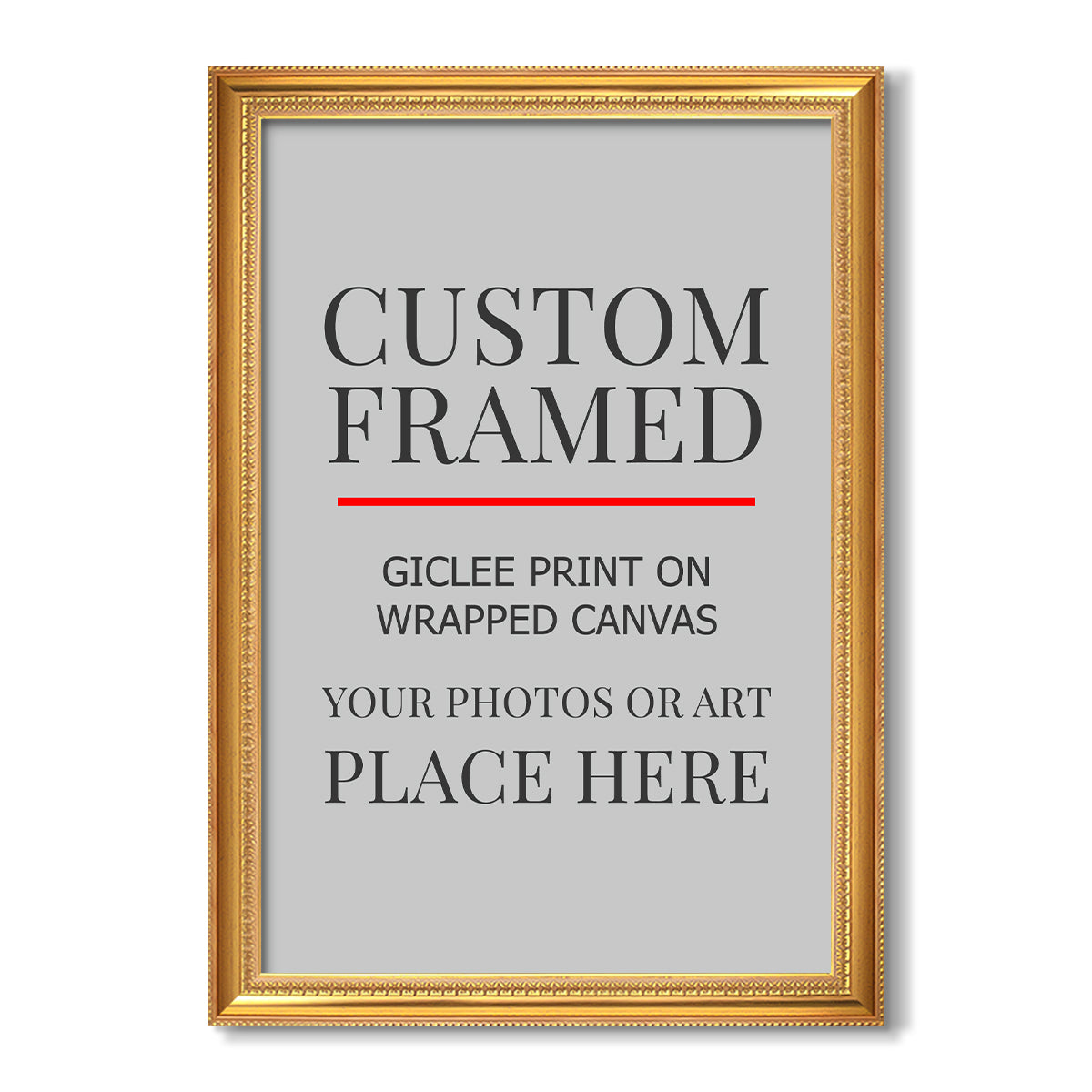 Custom Frame Shop Canvas