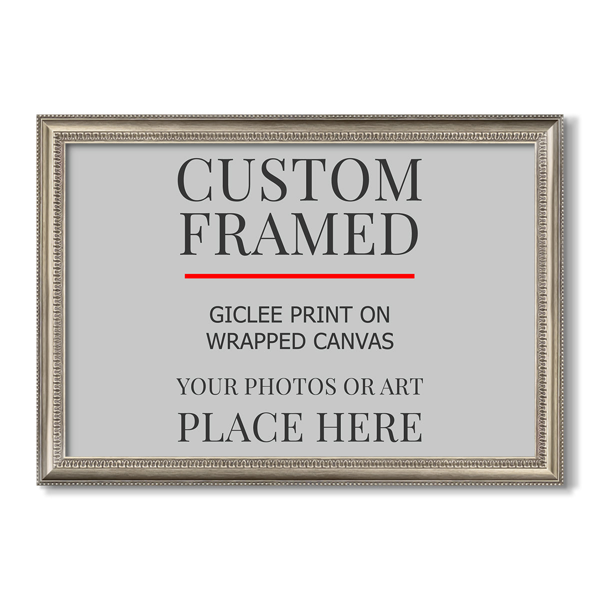 Custom Frame Shop Canvas