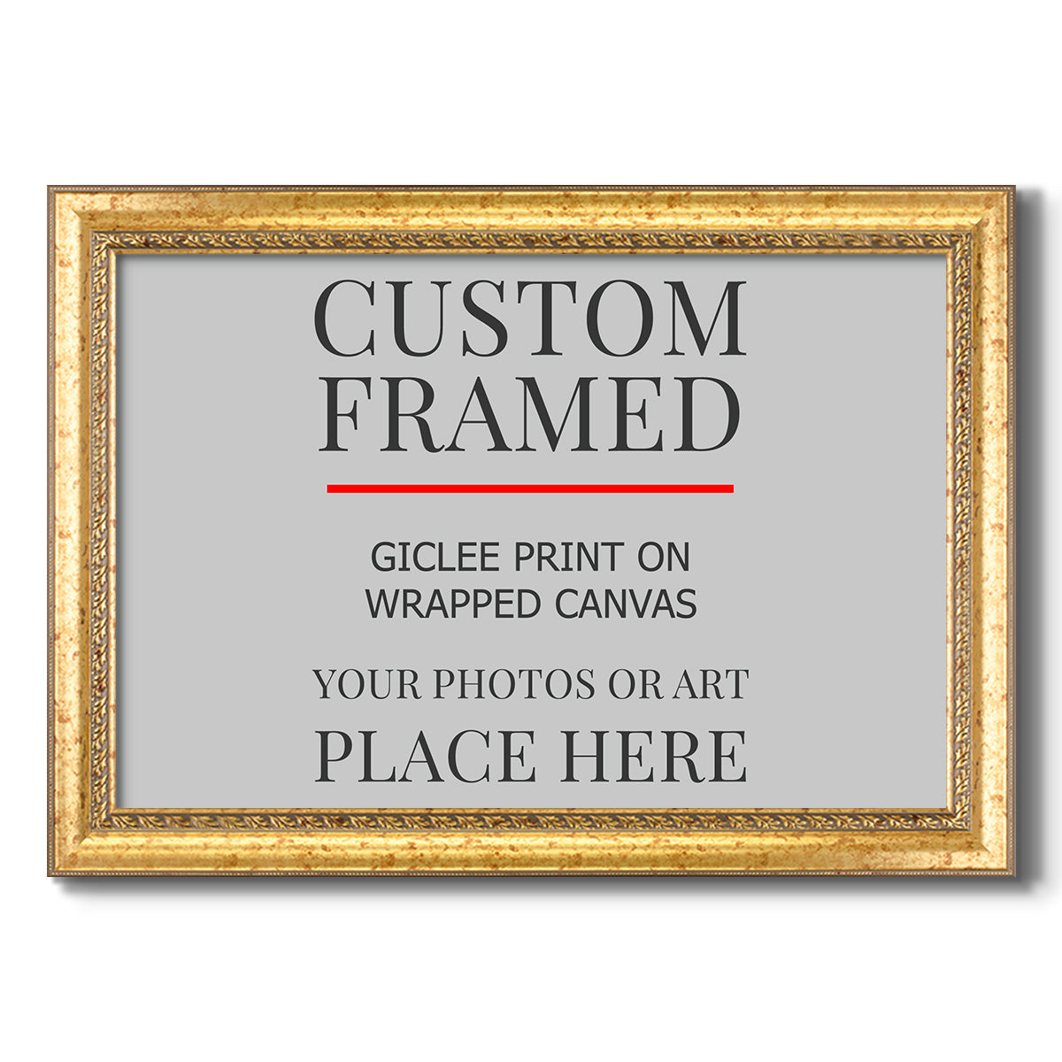 Custom Frame Shop Canvas