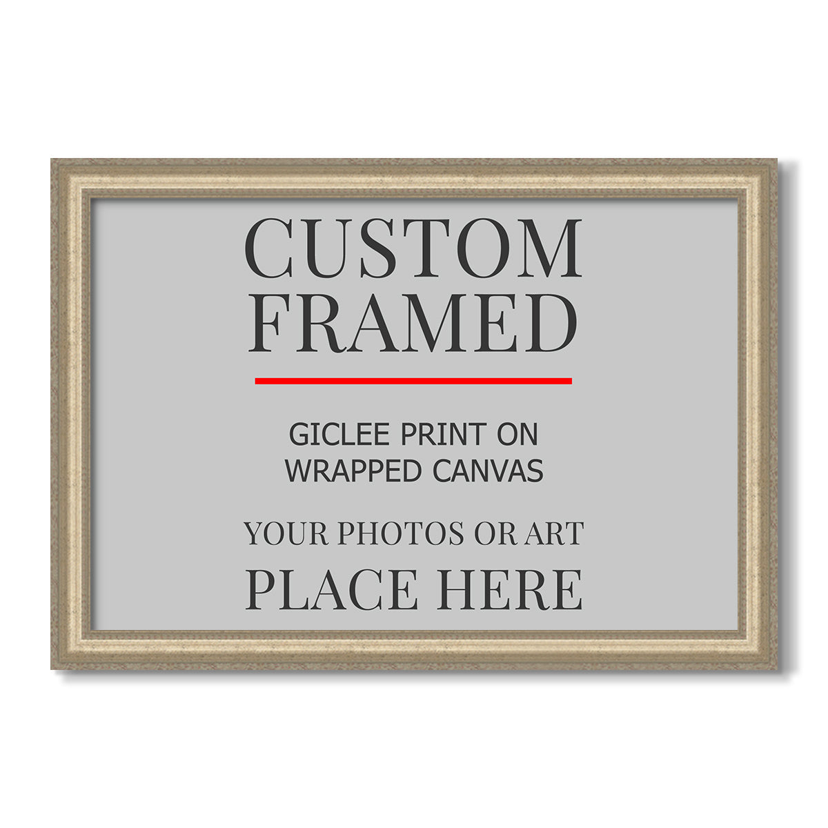 Custom Frame Shop Canvas