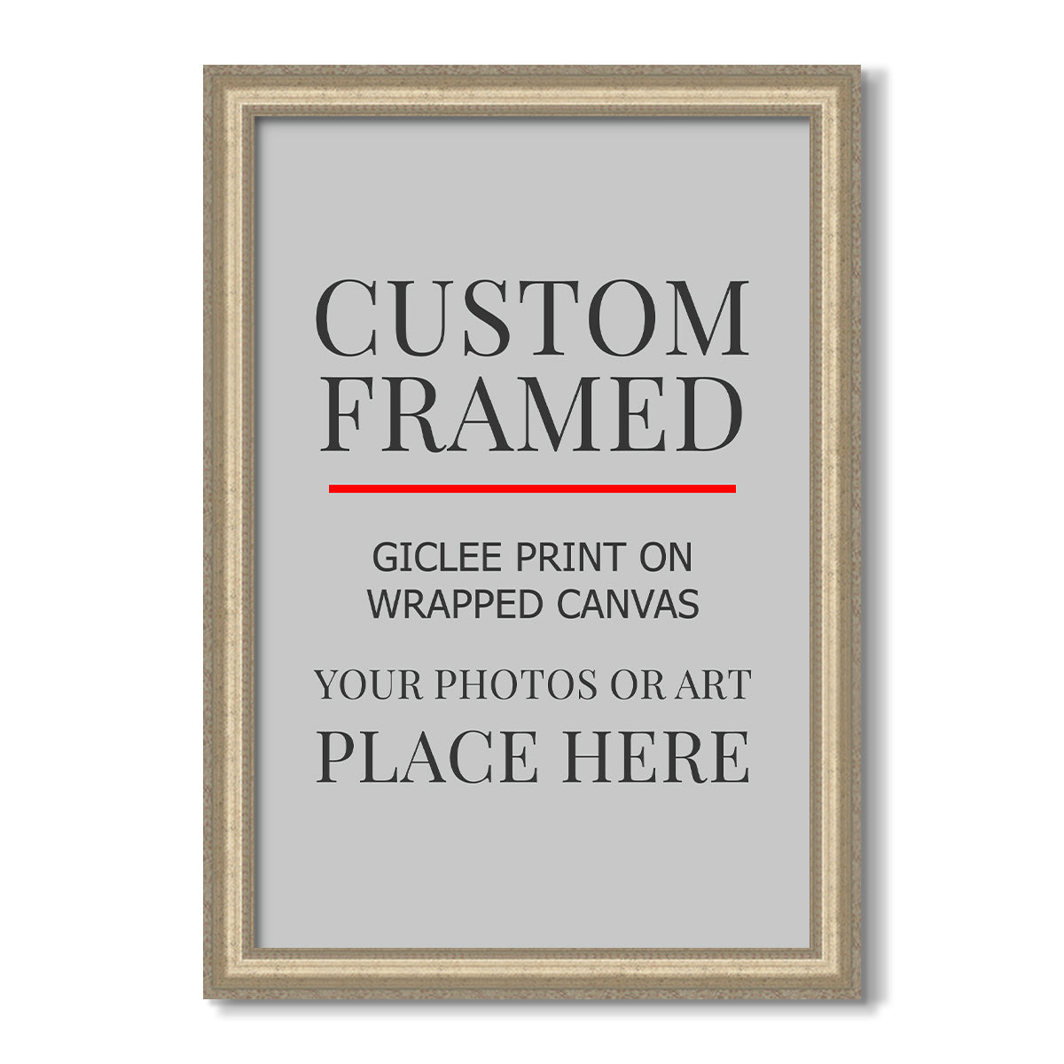 Custom Frame Shop Canvas