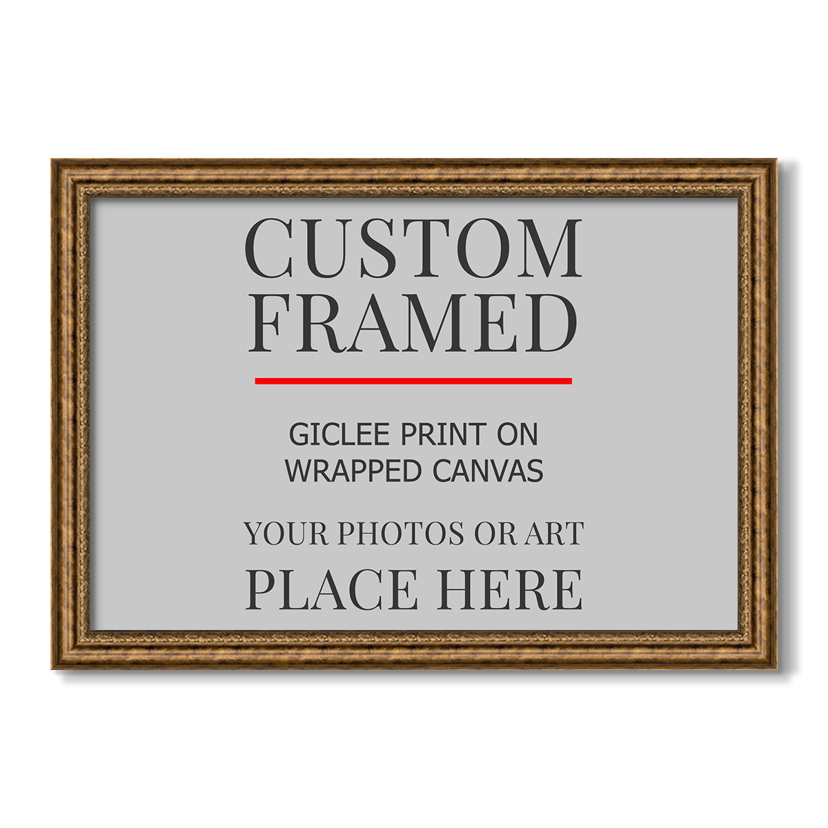 Custom Frame Shop Canvas