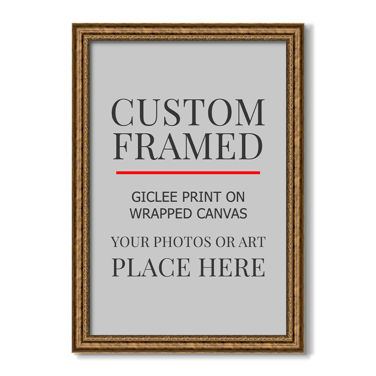 Custom Frame Shop Canvas
