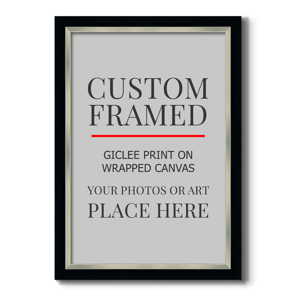 Custom Frame Shop Canvas