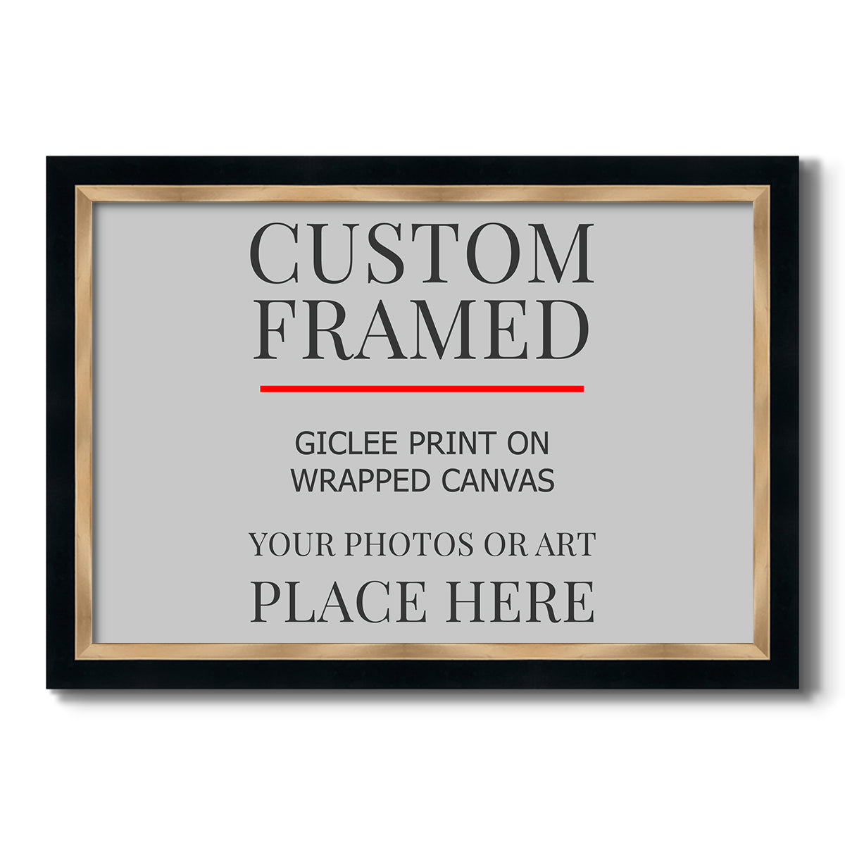 Custom Frame Shop Canvas