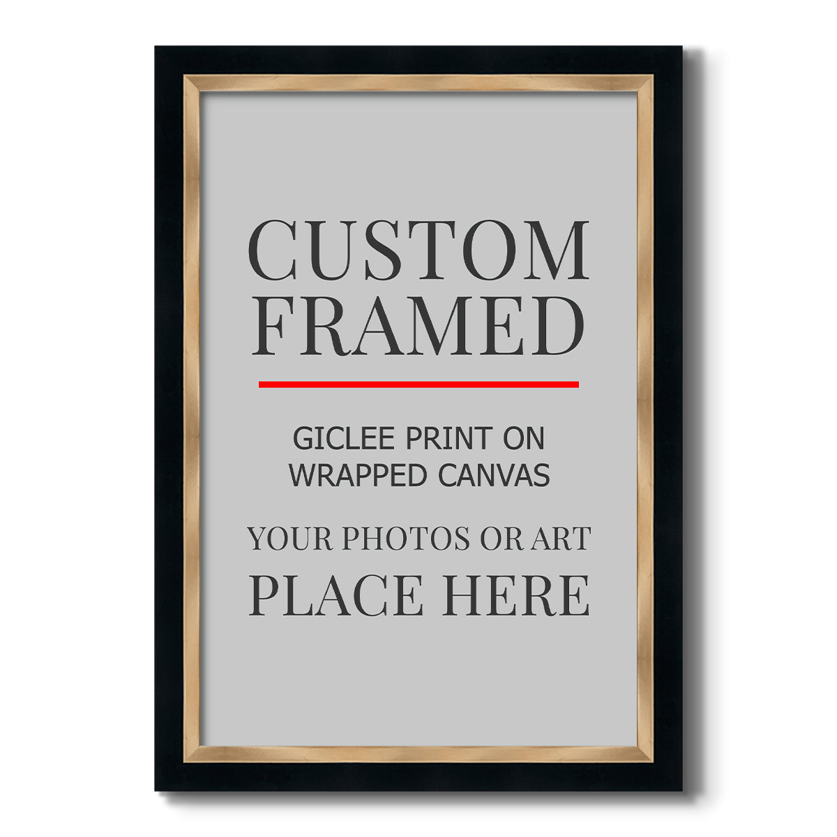 Custom Frame Shop Canvas