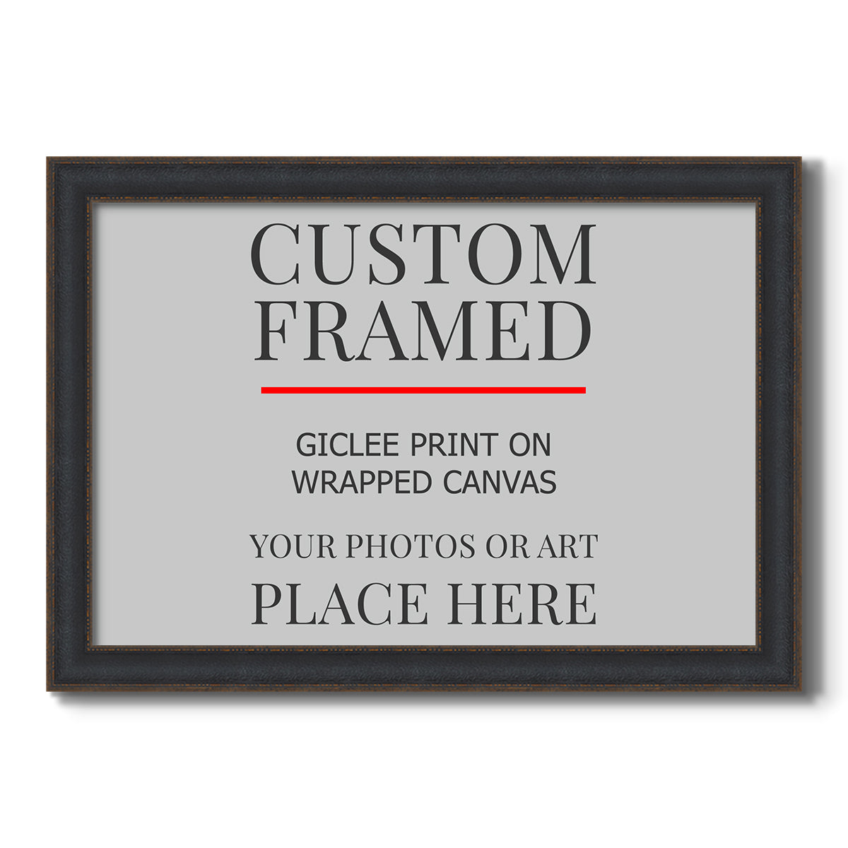 Custom Frame Shop Canvas