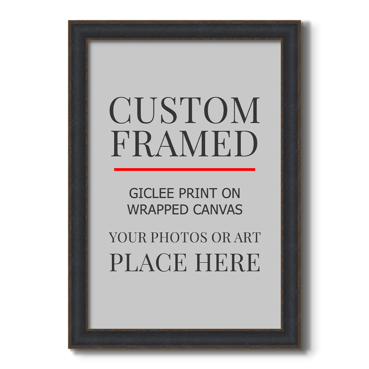 Custom Frame Shop Canvas