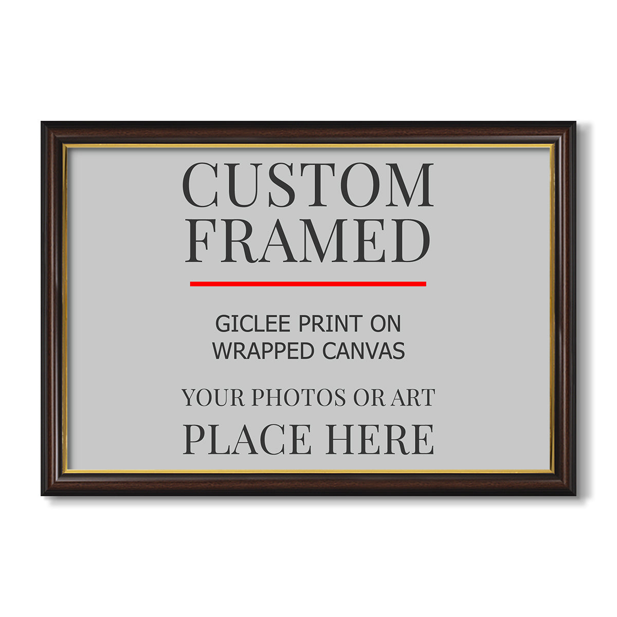 Custom Frame Shop Canvas