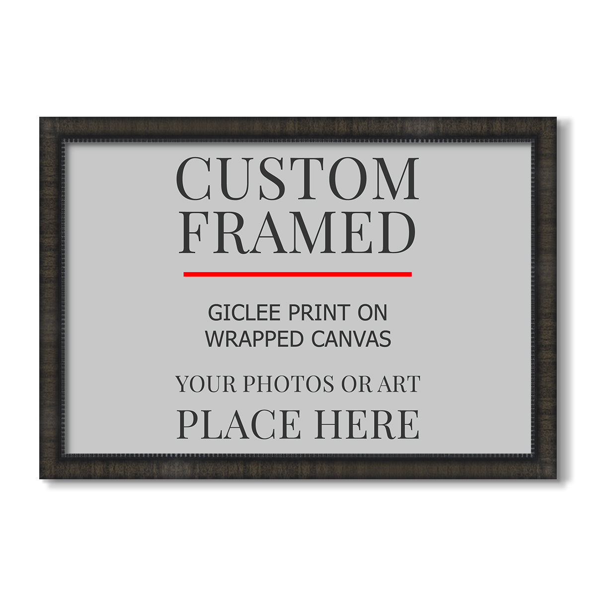 Custom Frame Shop Canvas