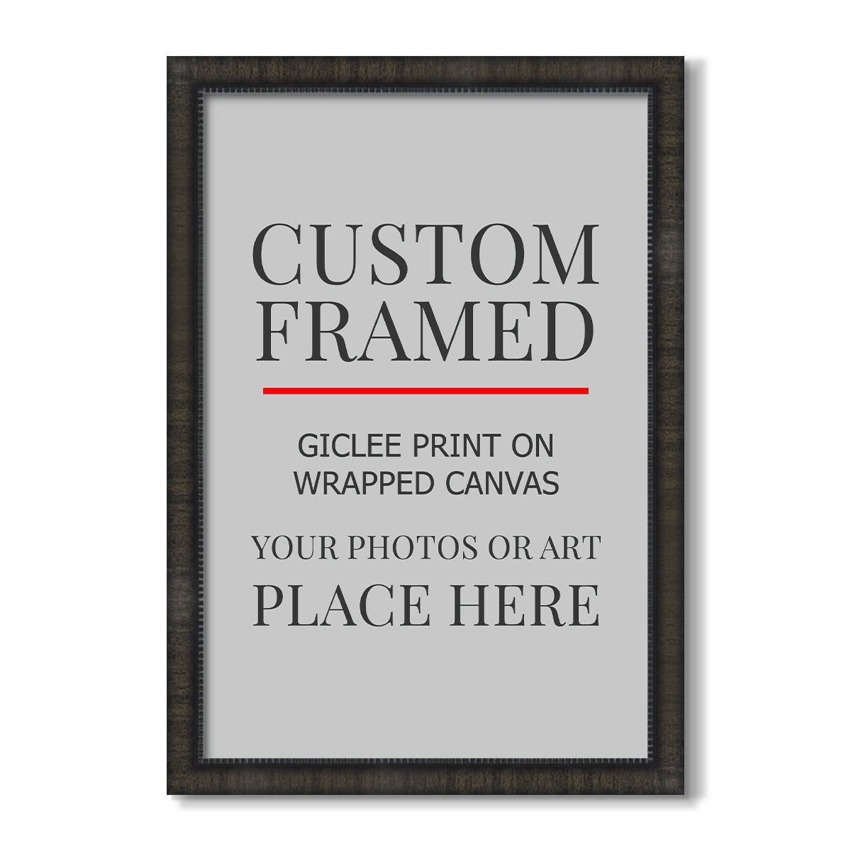 Custom Frame Shop Canvas