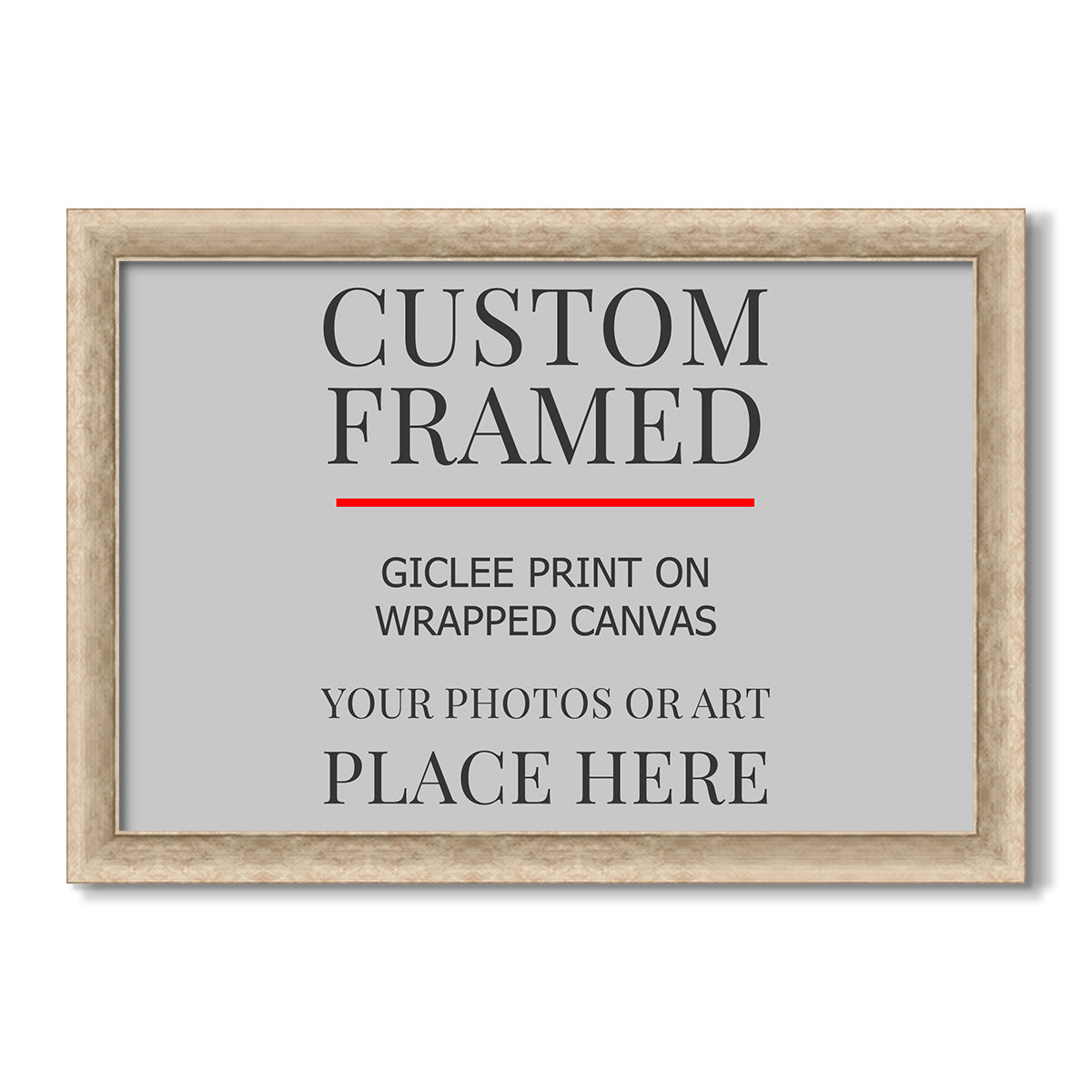 Custom Frame Shop Canvas