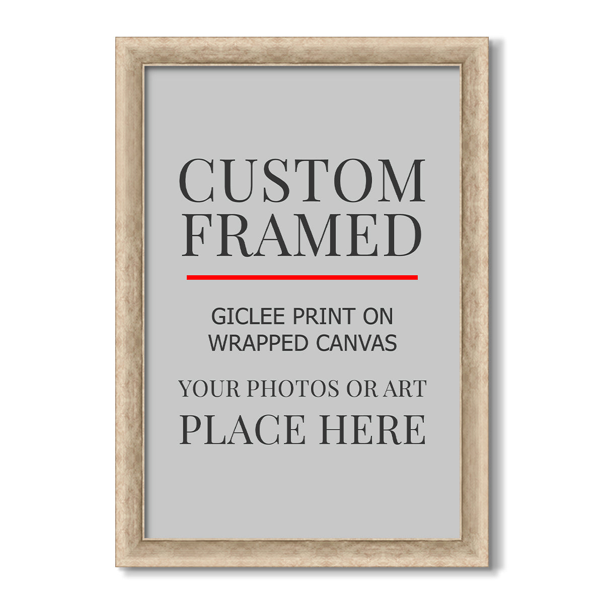 Custom Frame Shop Canvas
