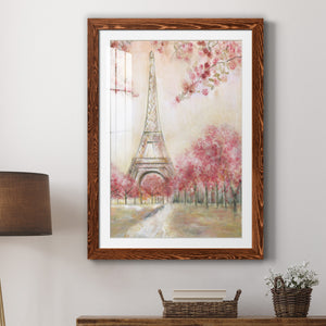 Paris Spring - Premium Framed Print - Distressed Barnwood Frame - Ready to Hang