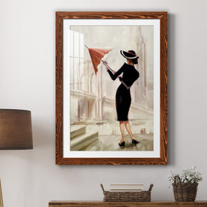 Hello, New York - Barnwood Framed Art Print