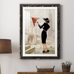 Hello, New York - Barnwood Framed Art Print