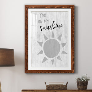 Sunshine - Premium Framed Print - Distressed Barnwood Frame - Ready to Hang
