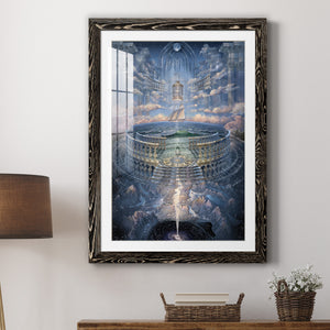 Solace II - Barnwood Framed Art Print
