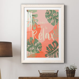 Take Time - Premium Framed Print - Distressed Barnwood Frame - Ready to Hang