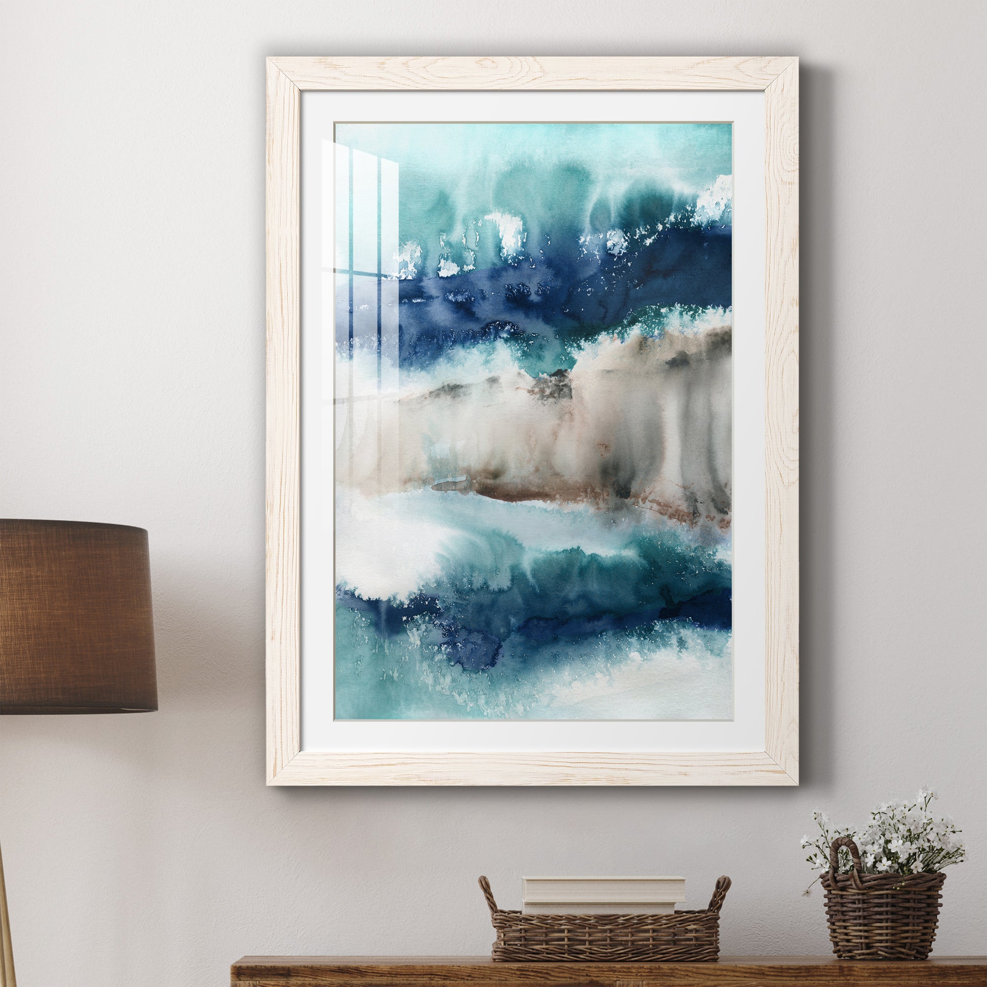 Shifting Sands - Premium Framed Print - Distressed Barnwood Frame - Ready to Hang