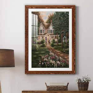 Carolina Evening I - Barnwood Framed Art Print