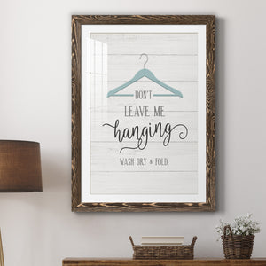 Don't Leave - Premium Framed Print - Distressed Barnwood Frame - Ready to Hang