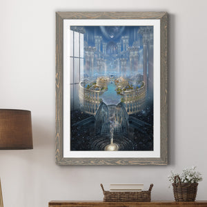 Solace - Barnwood Framed Art Print