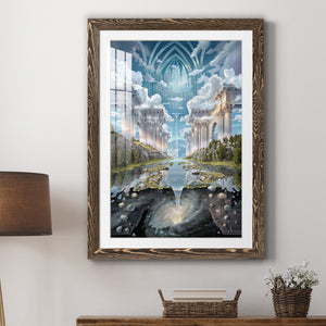 Genesis II - Barnwood Framed Art Print