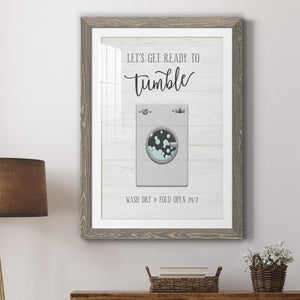 Tumble - Premium Framed Print - Distressed Barnwood Frame - Ready to Hang