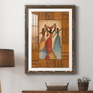 Rhythm - Barnwood Framed Art Print