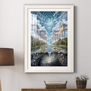 Genesis II - Barnwood Framed Art Print
