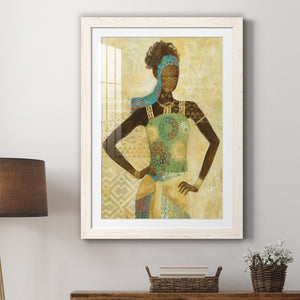 Tribal Vision I - Barnwood Framed Art Print