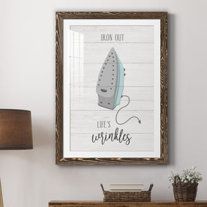 Iron Out - Premium Framed Print - Distressed Barnwood Frame - Ready to Hang