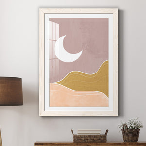 Sedona Moon - Premium Framed Print - Distressed Barnwood Frame - Ready to Hang