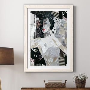 Runway Star - Barnwood Framed Art Print