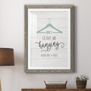 Don't Leave - Premium Framed Print - Distressed Barnwood Frame - Ready to Hang