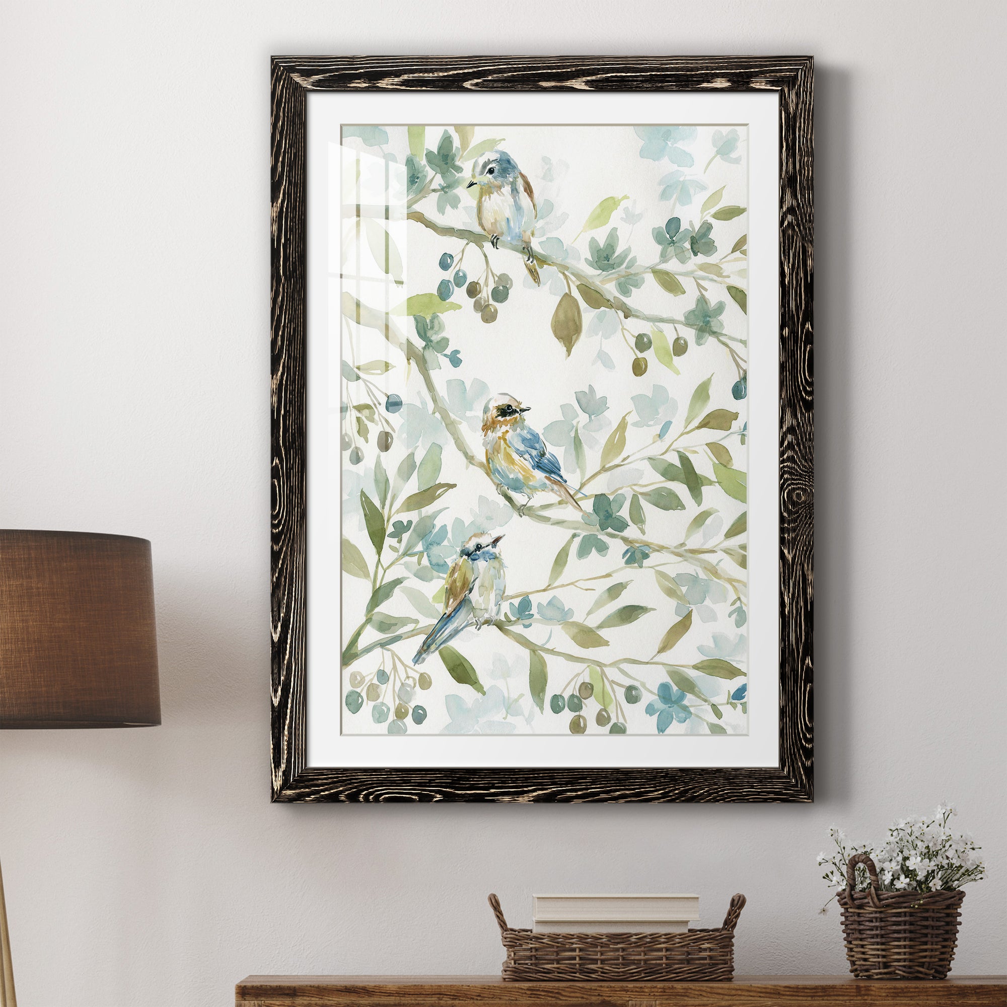 Spring Beginnings - Barnwood Framed Art Print