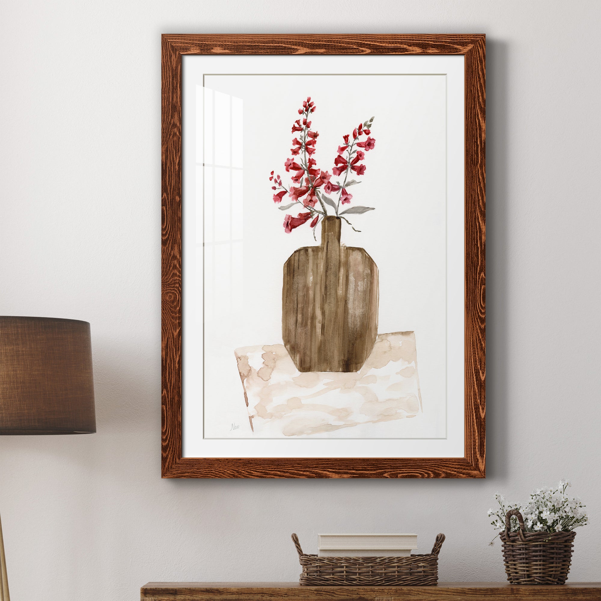 Simply Country II - Barnwood Framed Art Print