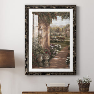Evening in the Conservatory - Barnwood Framed Art Print