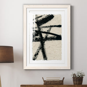 Lines Crossed III - Premium Framed Print - Distressed Barnwood Frame - Ready to Hang
