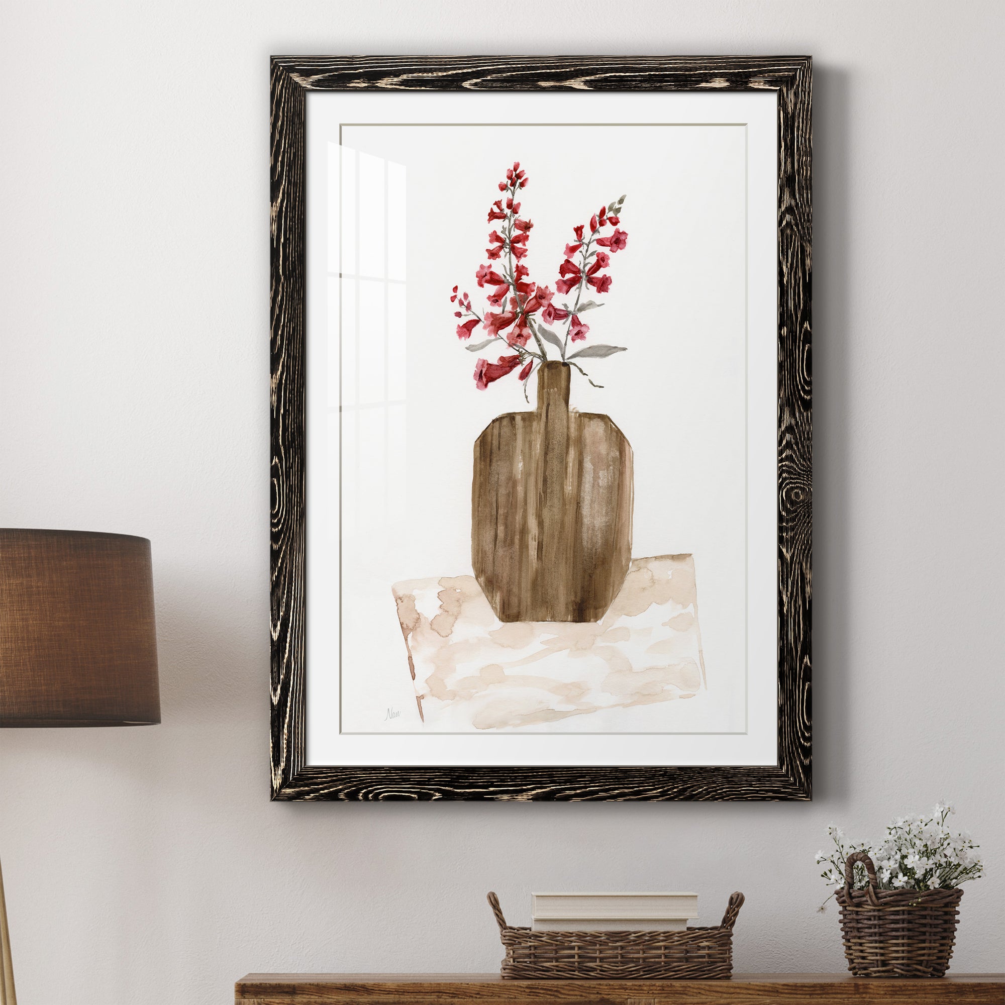 Simply Country II - Barnwood Framed Art Print